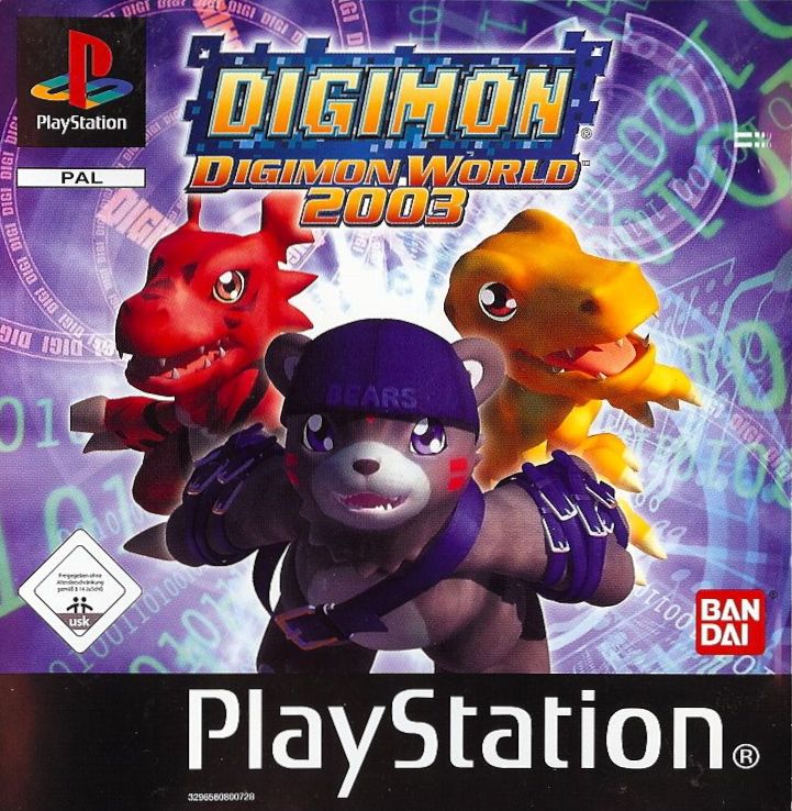 Digimon World 3 box art for Playstation